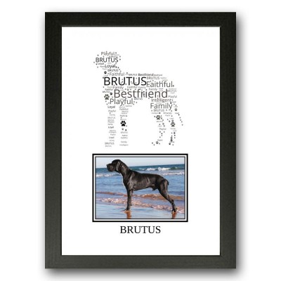 Great Dane Photo Print Gift